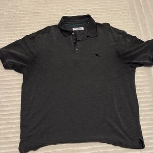 Tommy Bahama Charcoal Polo Shirt - Men’s size XL